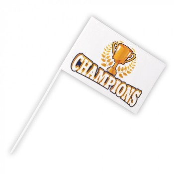 Bandera C/Palo"Champions"40Cm