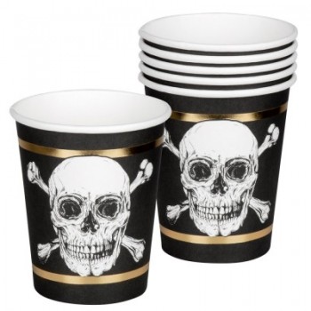 P/6 Vaso Calavera Pirata