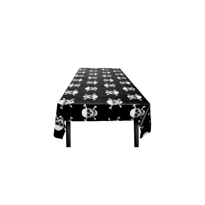 Mantel Calaveras Pirata130x180