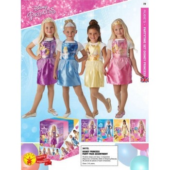 Set Princesas Partytime Surt.