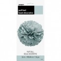 Colg.Pompon Plata 40Cm Colg.Pompon Plata 40Cm