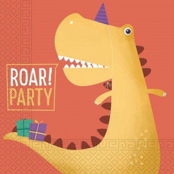 P/20 Serv.Dino Roar Party