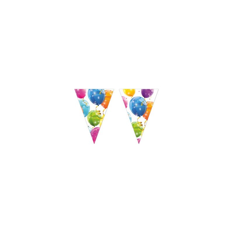 Banderin Globos Destellos 2,3M