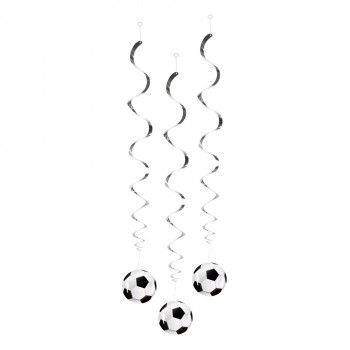 P/3 Colg.Espiral Balon Futbol