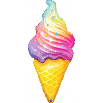 Globo Cono Helado 114Cm