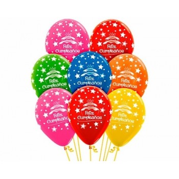 B/12 Globo R.12 F.Cumple Tarta