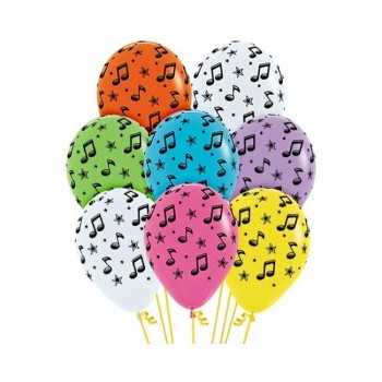 B/12 Globo R12 Notas Musicales