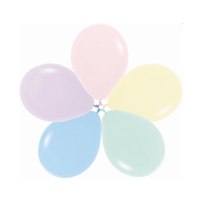 B/12 Globo R12 Surtido Pastel