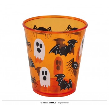 VASO HALLOWEEN NARANJA