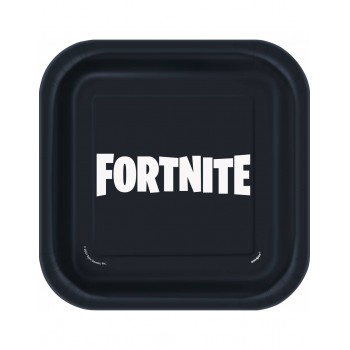 P/8 PLATO FORNITE 18CM CUADRAD