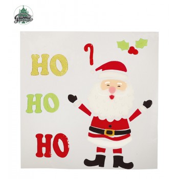 DEC.GEL PAPA NOEL 30X30CM