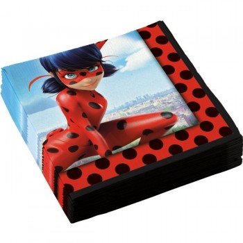 P/20 SERVILLETAS LADYBUG