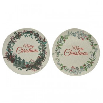 MANTELIN RED.MERRY CHRISTMAS