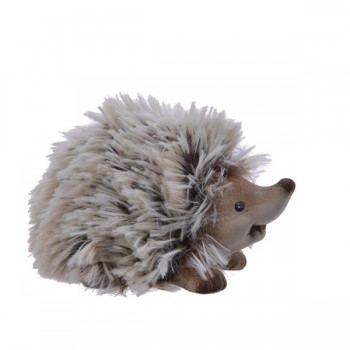 ERIZO TERRACOTA C/PELO 11CM