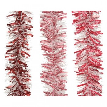 ESPUMILLON BLCO/ROJO 10X200CM