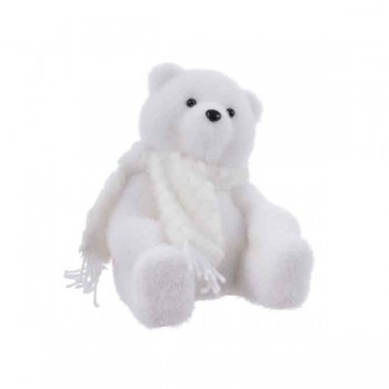 OSO NIEVE SENTADO 20CM