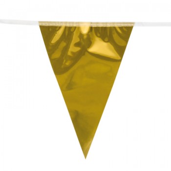 MINI BANDERIN ORO METAL 3MT