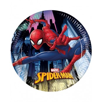 P/8 PLATO 20CM SPIDERMAN