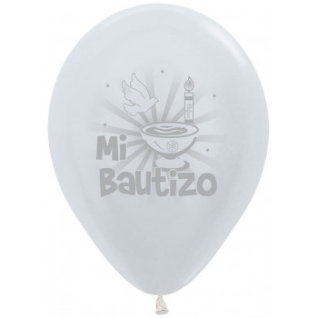 B/12 GLOBO R12 MI BAUTIZO PERL
