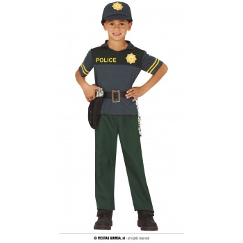 Disf.Inf.Niño Policia 5-6 Años