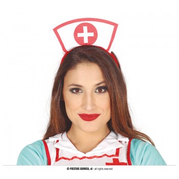 Diadema Mini Cofia Enfermera