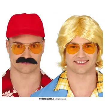 GAFAS PILOTO METAL AMARILLAS