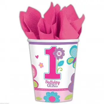P/8 VASO BIRTHDAY 1 GIRL