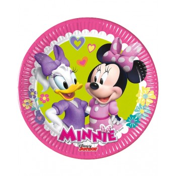 P/8 PLATO 20CM MINNIE ROSA FSC