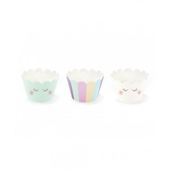 P/6 MOLDE CUPCAKE UNICORNIO