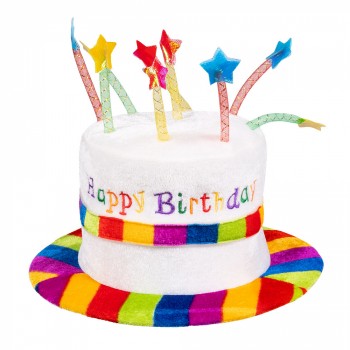 SOMBRERO INF. HAPPY BDAY VELAS