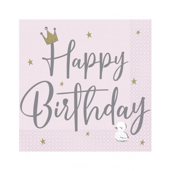 P/20 SERV.CISNE HAPPY BDAY