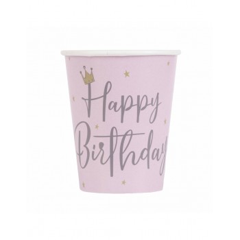P/8 VASO CISNE HAPPY BDAY