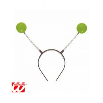 DIADEMA ANTENAS VERDES