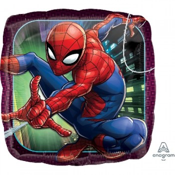 GLOBO 18" CUADRADO SPIDERMAN