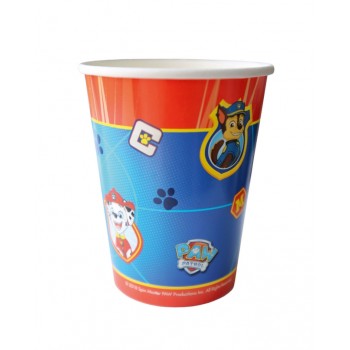 P/8 VASO PATRULLA CANINA 250ML