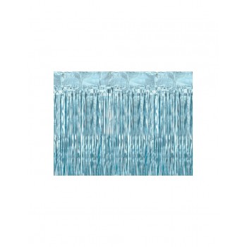 CORTINA AZUL CLARO 90X250CM