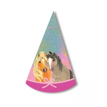 P/8 GORRO CONO PRETTY PONY PAP