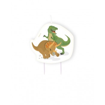 VELA DINOSAURIO FELIZ