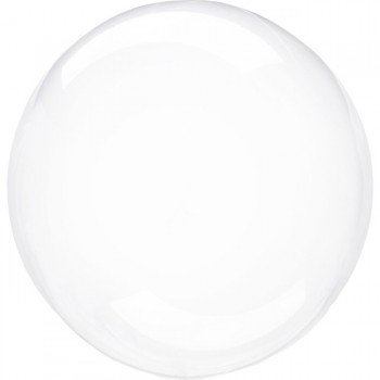 GLOBO ORBZ TRANSP CRISTAL 24"