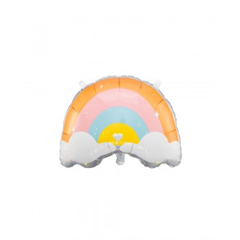 GLOBO ARCOIRIS NUBES 55X40CM