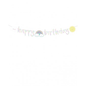 GUIRN.BIRTHDAY ARCOIRIS Y NUBE