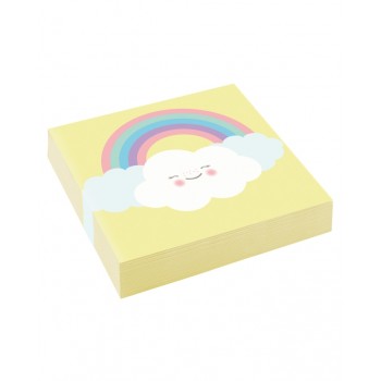 P/20SERV.NUBE Y ARCOIRIS 25X25
