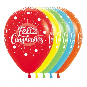 P/12 GLOBO R12 FELIZ CUMPLEAÑO
