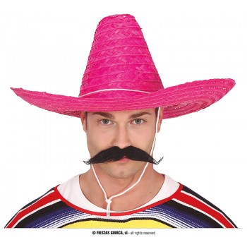 SOMBR.MEJICANO PAJA 50C ROSA