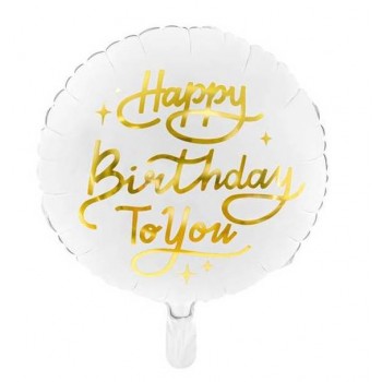 GLOBO 18"HAPPY BDAY TO YOU