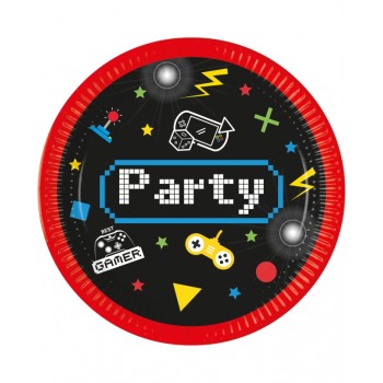 P/8 PLATO 23CM GAME PARTY FSC