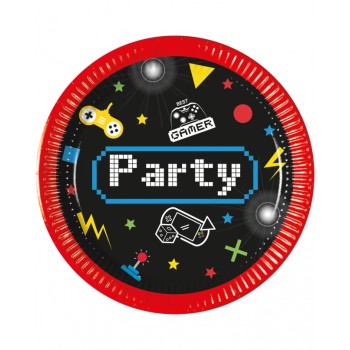 P/8 PLATO 20CM GAME PARTY FSC