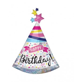 GLOBO HAPPY BDAY HOLOG. 68X91C