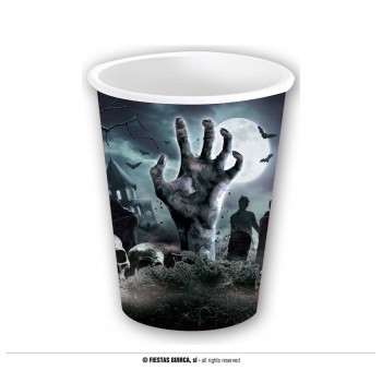 P/6 VASO CEMENTERIO 350ML