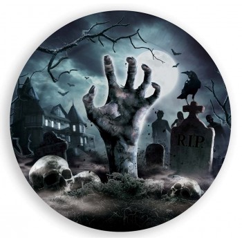 P/6 PLATO CEMENTERIO 23CM